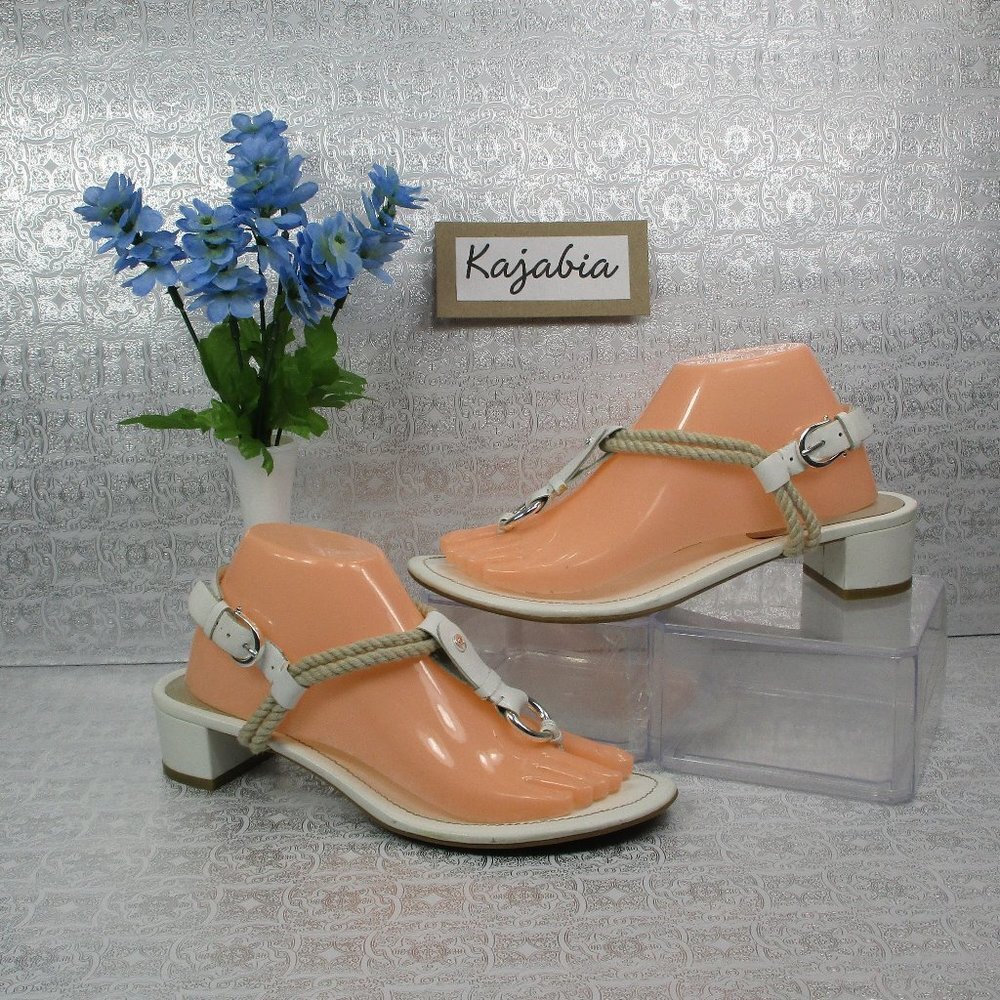 ETIENNE AIGNER Sling Back Rope Sandals Size 9M